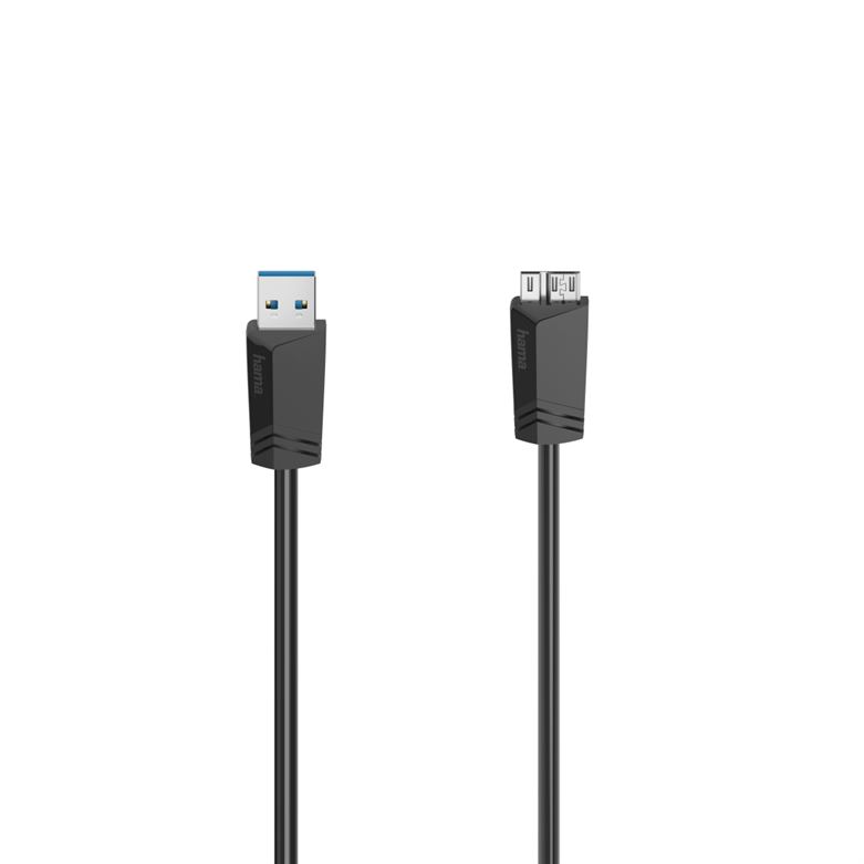 Cabo HAMA Micro USB USB 3.0, 5 Gbit/s, 0,75 m - 200626