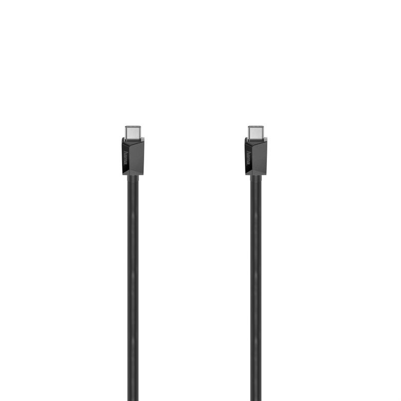 Cabo HAMA conexão Type C-C, USB 2.0, 480 Mbit/s, 0,75 m - 200629