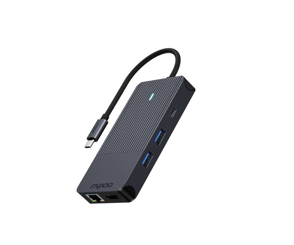 Adaptador RAPOO UCM-2005 Multiport 10 em 1 USB-C 217692
