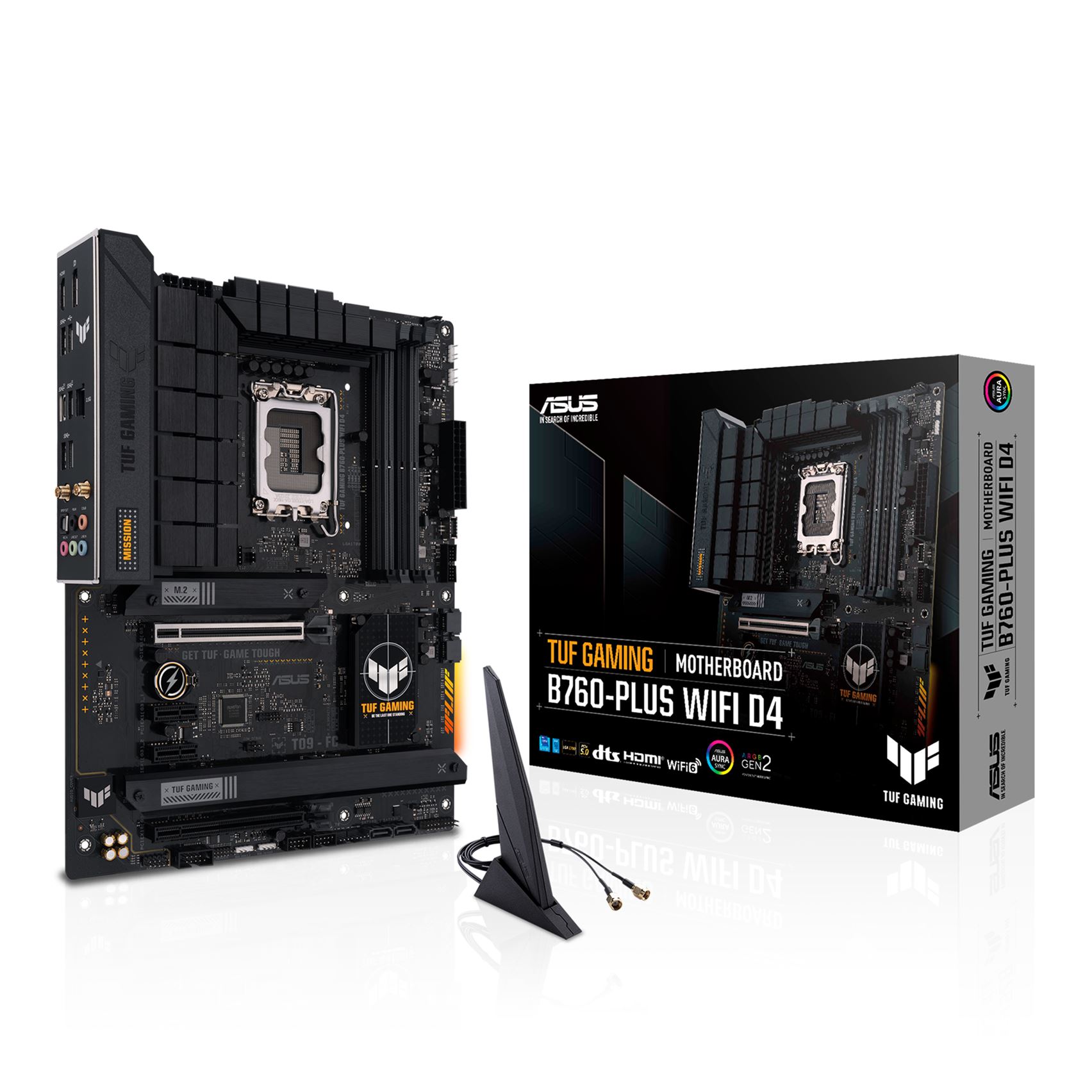 MB ASUS TUF GAMING B760-PLUS WIFI D4 SK LGA1700 4DDR4 HDMI/DP ATX