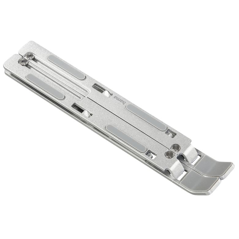 Suporte PC HAMA dobrável "Aluminium" inclinação até 39cm, (15,4") 53047