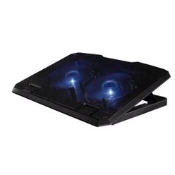 Base HAMA Slim com ventilador Preto 53065