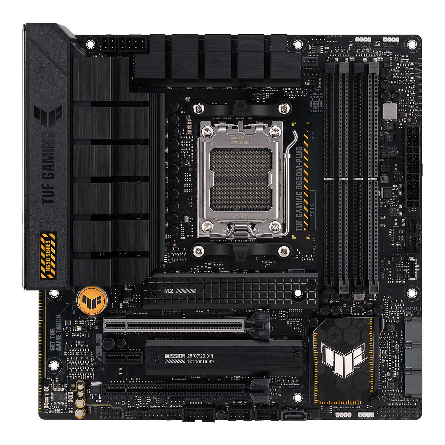 MB ASUS AMD B650TUF GAMING B650M-PLUS SKT AM5 4xDDR5 HDMI/DP mATX