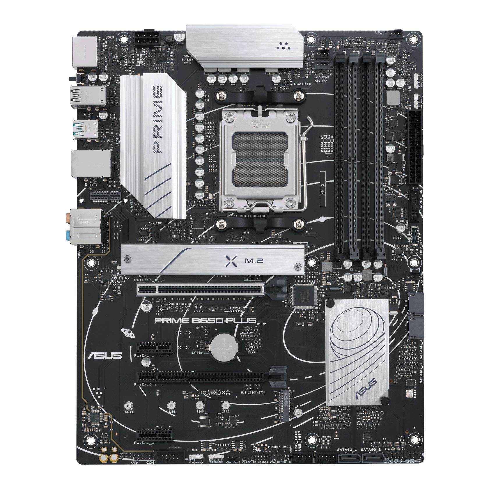 MB ASUS PRIME AMD B650 B650-PLUS SKT AM5 4xDDR5 HDMI/DP ATX