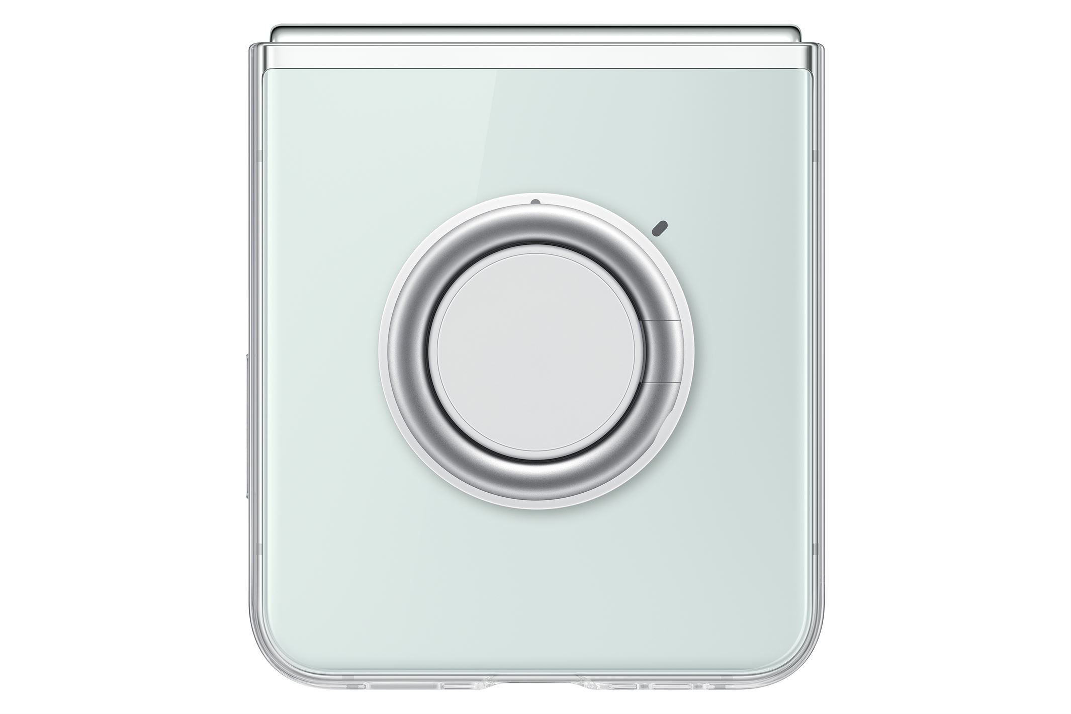 Capa Samsung Flip5 Transparente com Encaixe para Acessórios
