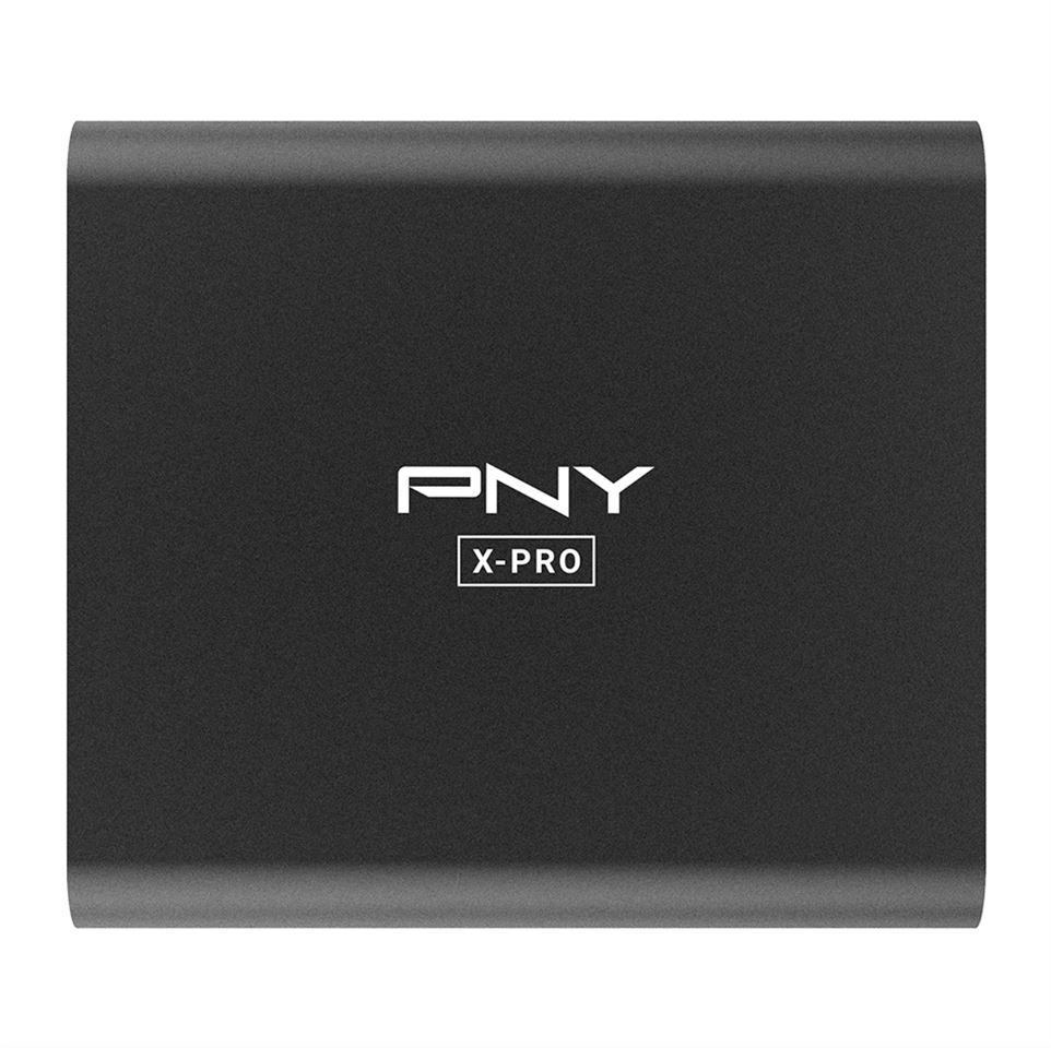 SSD Externo USB 3.2 Type C PNY 500GB Portable EliteX-PRO CS2260 c/cabo Type A