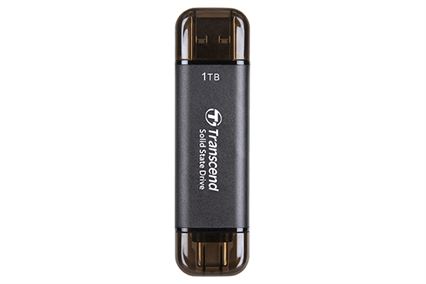 SSD Externo USB Type C & Type A TRANSCEND 512GB Portable ESD310C