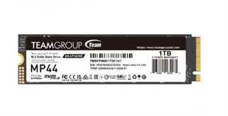 SSD M.2 PCIe 4.0 NVMe Team Group 1TB MP44-7400R/6500W-650/650K IOPS c/dissip Grafeno