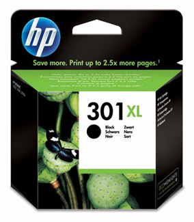 HP 301XL High Yield Black Original Ink C