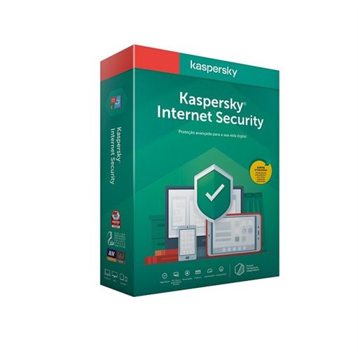 Software Kaspersky Internet Security MD 5 User 1 Ano BOX