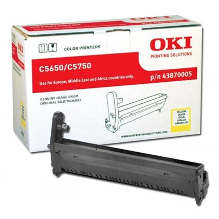 Tambor de imagem OKI Amarelo 20k - C5650/C5750