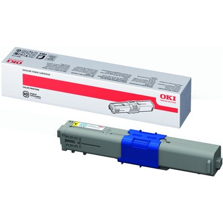 Toner OKI Amarelo 5k - C510/C530/MC561/MC562