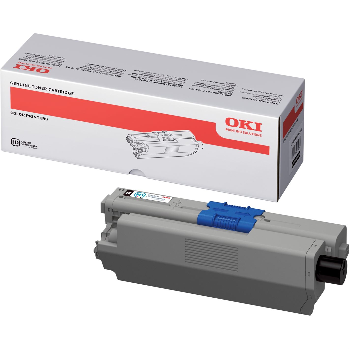 Toner OKI Preto 5k - C510/C530/MC561/MC562