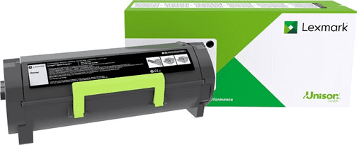 Toner LEXMARK 51F2H0E Preto CORP 5K a 5% - MS312, MS415