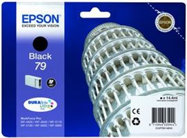 Tinteiro EPSON T79 Preto L - WorkForce Pro WF-46xx/51xx/56xx