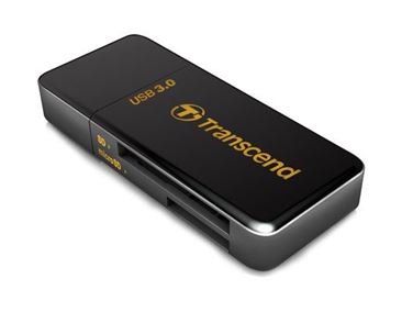 Card Reader TRANSCEND  RDF5 Black, USB 3.1 - SD/microSD