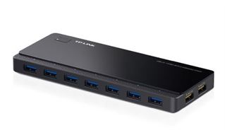 Adap TP-LINK 7Portas USB3.0 Hub c/2 Power Charge 5V/2.4A -UH720
