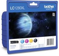 Tinteiro BROTHER LC1280XLVALBP Pack 4 Cores XL - MFC-J6510DW/J6710...