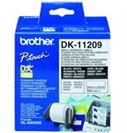 Etiquetas BROTHER Pré-cortadas Papel Térmico de direção - 800 unid. 29x62mm