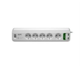 UPS APC Essential SurgeArrest 5 outlets 5V, 2.4A 2xUSB charger 230V - PM5U-GR