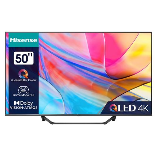 SMART TV Hisense 50" QLED UHD 4K A7KQ