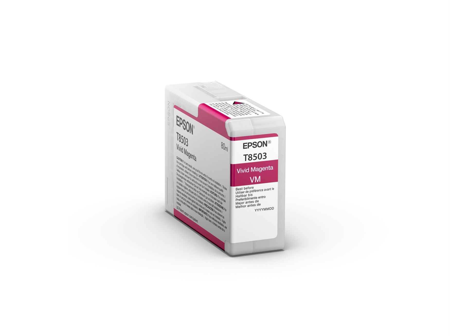 Tinteiro EPSON T8503 Magenta Vivo Ultrachrome HD - SureColor SC-P800