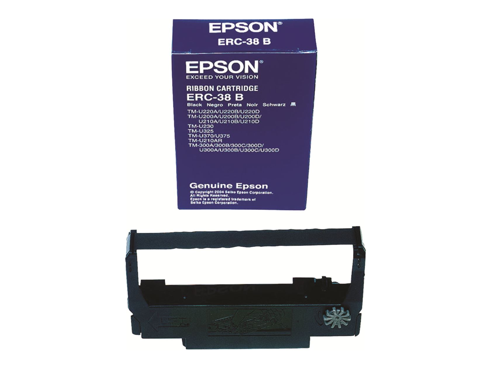 Fita ERC38B EPSON Preto - TM-U200/U210/U220/U230/U300/U375, preto