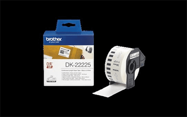Fita de Papel BROTHER Térmica Contínua Branca 38mm x 30,48m