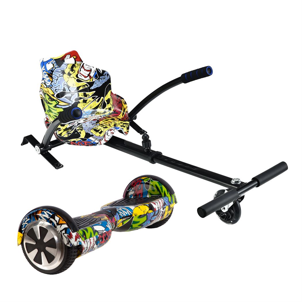 URBANGLIDE Conjunto HOVERBOARD 65 LITE 4AH MULTICOLOR  + Kart Pilot MULTICOLOR - 57317