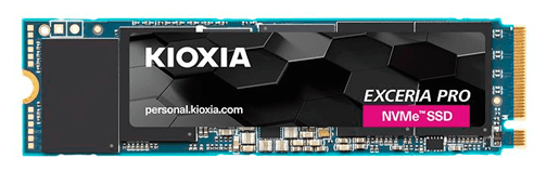 SSD M.2 PCIe 4.0 NVMe KIOXIA EXCERIA PRO 2TB-7300R/6400W-1.000K/1.300K IOPs