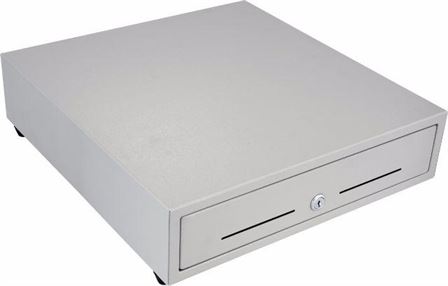 Gaveta de Dinheiro ZONERICH MK-410 Metálica Branca 4N/8M 410x420x100 - RJ11