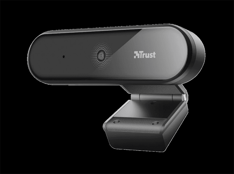 WebCam TRUST TYRO Full HD - Black/Silver - 23637