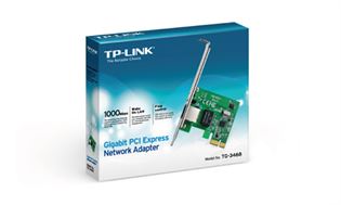 Placa Rede TP-Link PCle Gigabit c/ Chip RTL8168B - TG-3468
