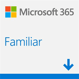 Microsoft M365 Family Portuguese Subscription P8 EuroZone 1 License Medialess 1 Year