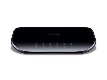 Switch de mesa TP-Link 5 portas Gigabit - TL-SG1005D