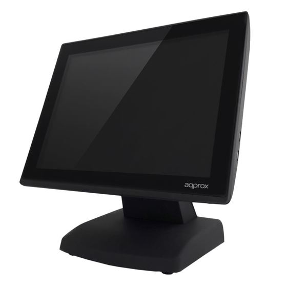 POS APPROX Compacto 15" Touch Capacitivo 4GB/64GB SSD, Preto