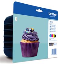 Tinteiro BROTHER LC123VALBP Pack 4 Cores - MFC-J4410DW/4510DW/4610DW