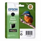 Tinteiro EPSON T1591 Preto Foto - Stylus Photo R2000