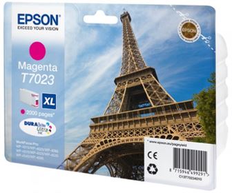 Tinteiro EPSON T7023 Magenta XL 2K - WorkForce Pro WF-40xx/45xx