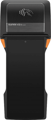POS SUNMI Mobile V2S Plus Android 4G, 2GB 16GB, 5MP camera, Imp. Etiquetas & Talões 80mm