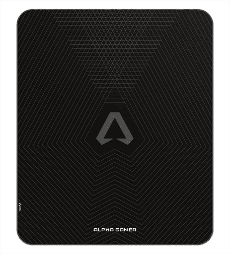 Tapete p/ Cadeira Alpha Gamer Kadran Grid - Black / Grey - AGKADRANGRIDBK