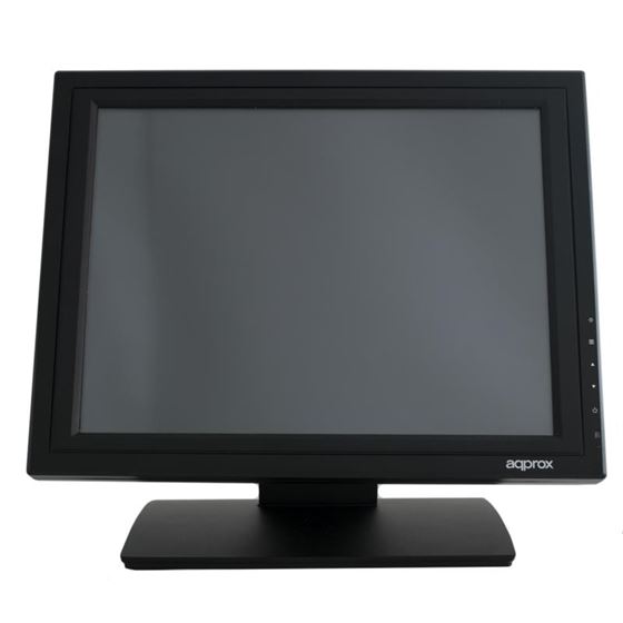 Monitor táctil APPROX 15" A+ MT15W5