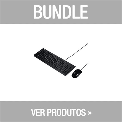 PACK Teclado+Rato Asus U2000 c/fiosBlack USB - U2000 - 20 uni