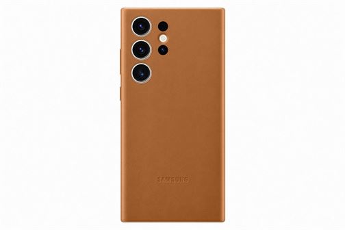 Capa Samsung Galaxy S23 Ultra Pele Camel