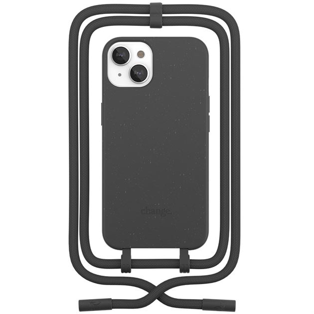 Capa Change Woodcessories Black / Biomaterial para iPhone 13 / 14