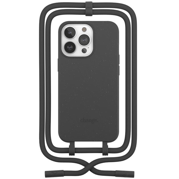Capa Change Woodcessories Black / Biomaterial para iPhone 14 Plus