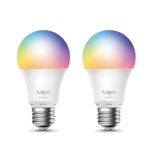 Lâmpada TP-Link Smart Wi-Fi Light Bulb, Multicolor, 2-Pack