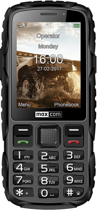 Telemovel  Maxcom Strong MM920 2,8" Single SIM 2G Preto