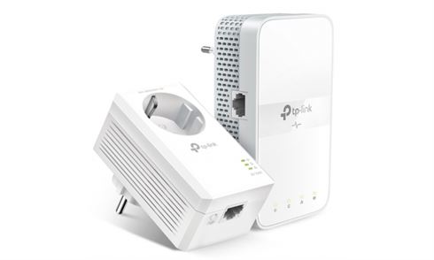 Kit Adaptador Powerline TP-Link AV1000 Gigabit Passthrough ac Wi-Fi